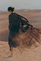 Tiered Maxi Skirt