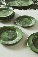 Assiette moyenne en grès cérame à motif
