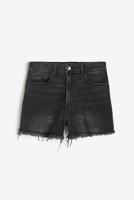 High Waist Denim Shorts