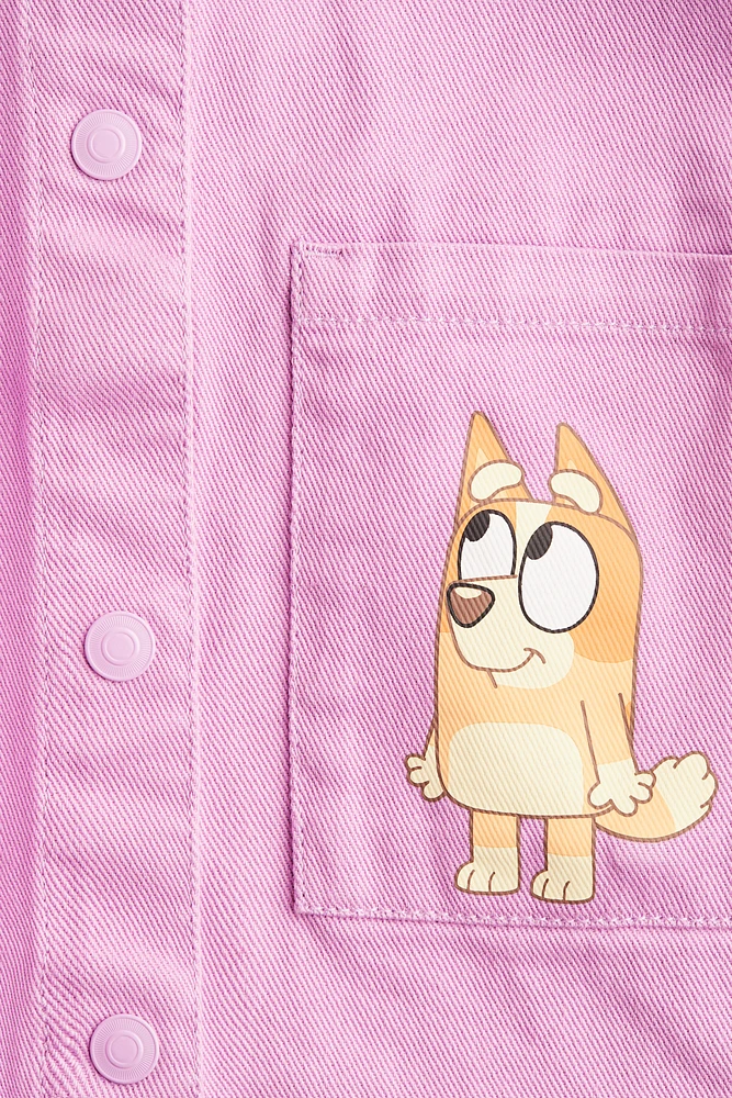 Veste en sergé de coton