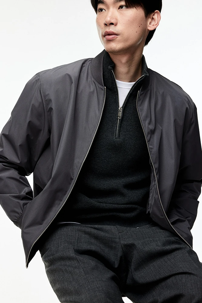 Regular Fit Bomber Jacket