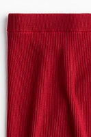 Rib-Knit Pencil Skirt