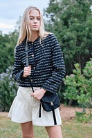 Textured-Weave Jacket