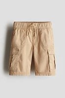 Cotton Cargo Shorts