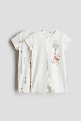 Lot de 2 pyjamas imprimés