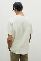 Regular Fit Waffled T-shirt