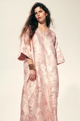 Brocade Kaftan Dress