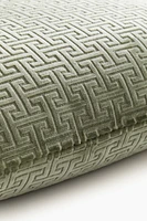 Housse de coussin à motif