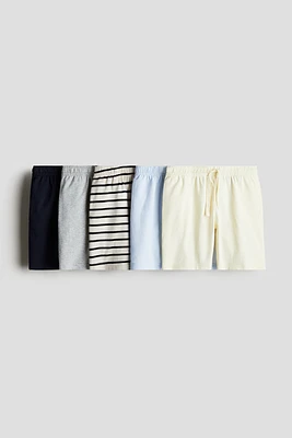 Lot de 5 shorts en jersey coton