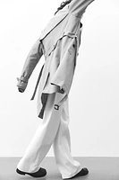 Knee-Length Trench Coat