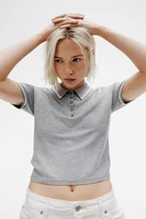 Polo en maille fine