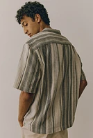 Regular Fit Textured Resort Shirt