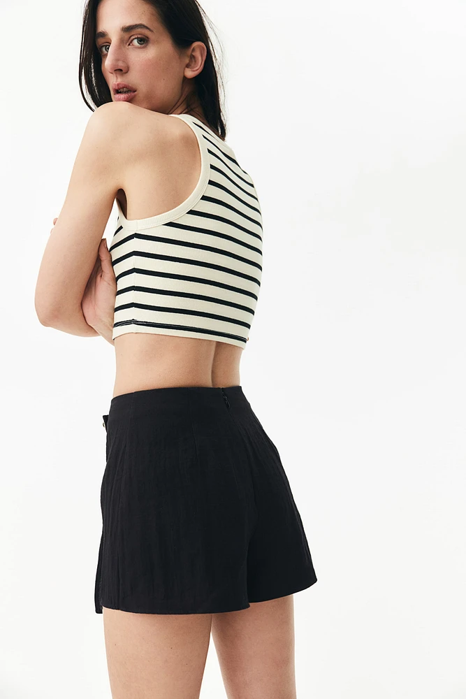 Jupe-short croisée