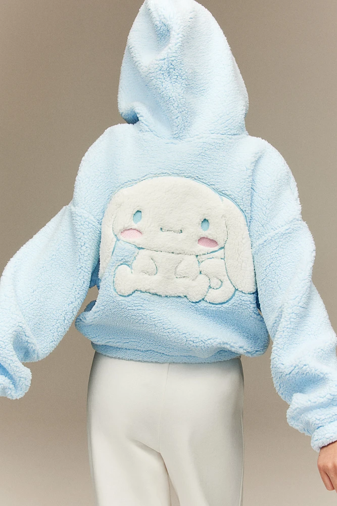 Teddy Fleece Hooded Jacket