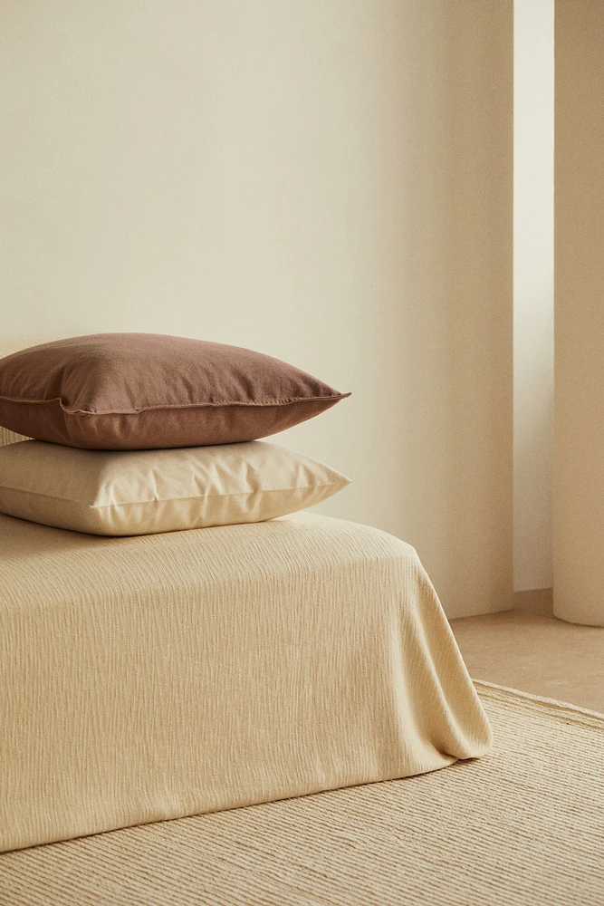 Linen-blend Cushion Cover
