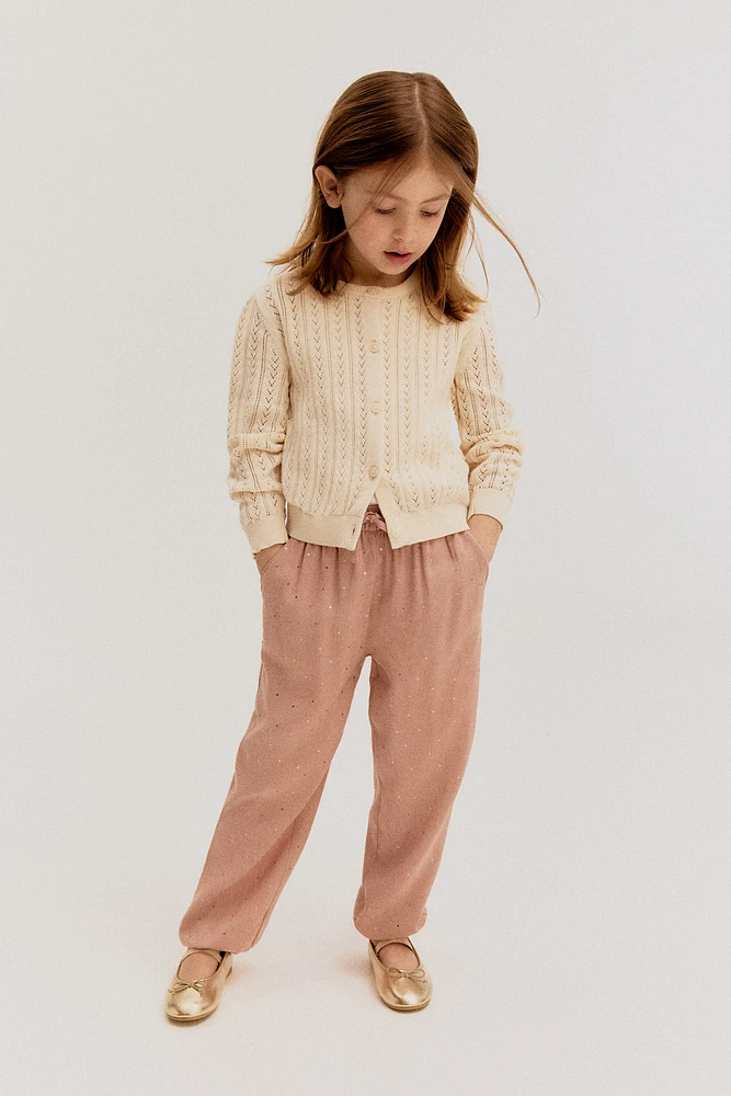 Pantalon de jogging tissé