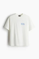 T-shirt imprimé Coupe Flottante