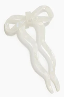 Bow-Detail Hair Stick
