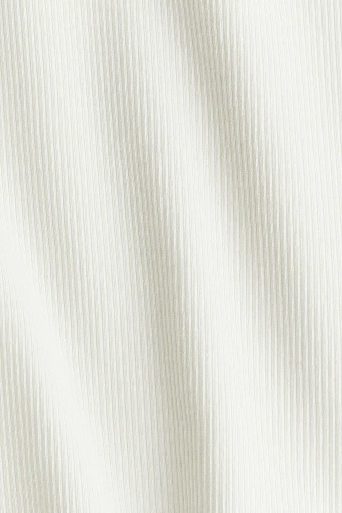 Ribbed Jersey Top