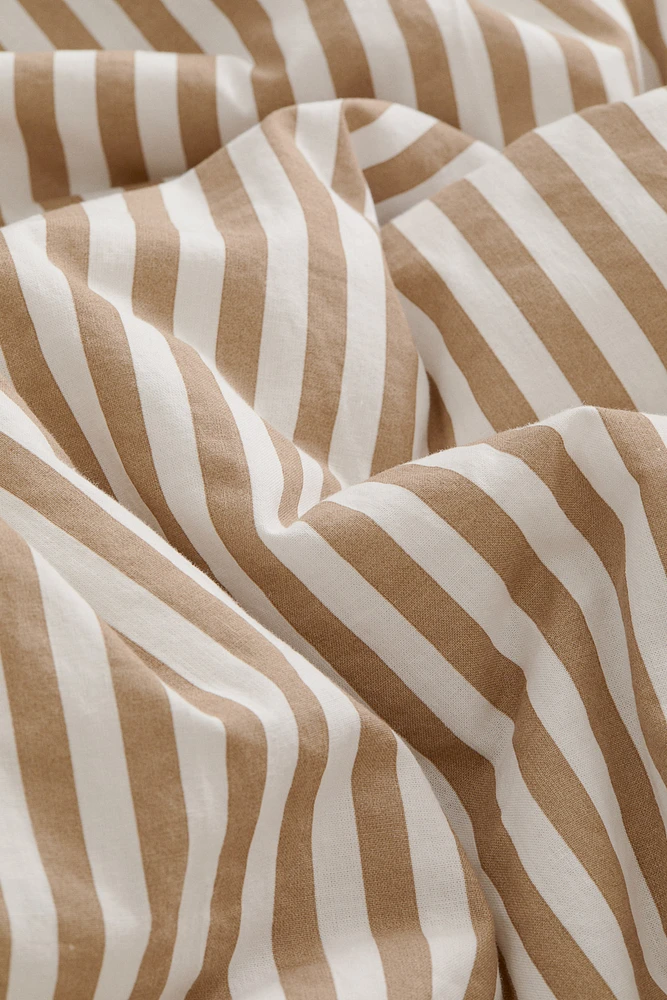 Enveloppe de couette lit double en coton