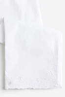 Pajamas with Eyelet Embroidery