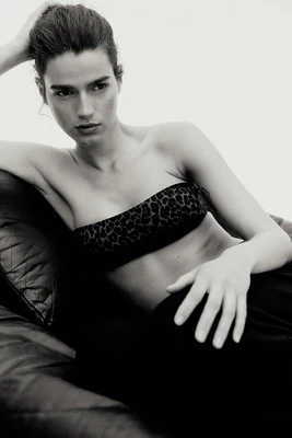Padded Jersey Bandeau Bra