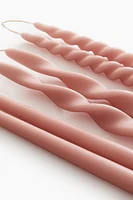 Lot de 6 bougies flambeau