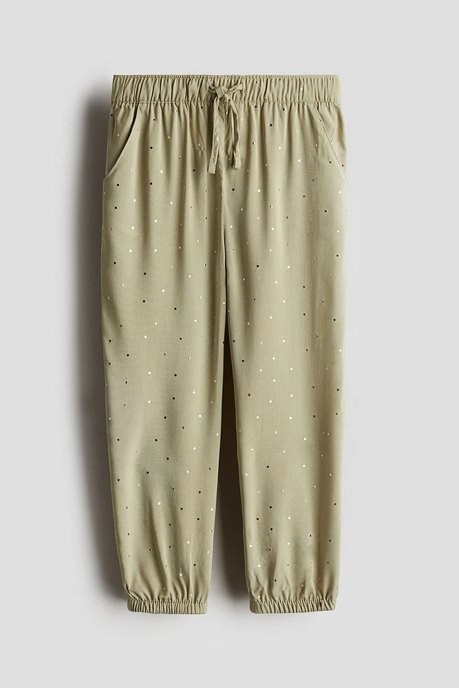 Pantalon de jogging tissé