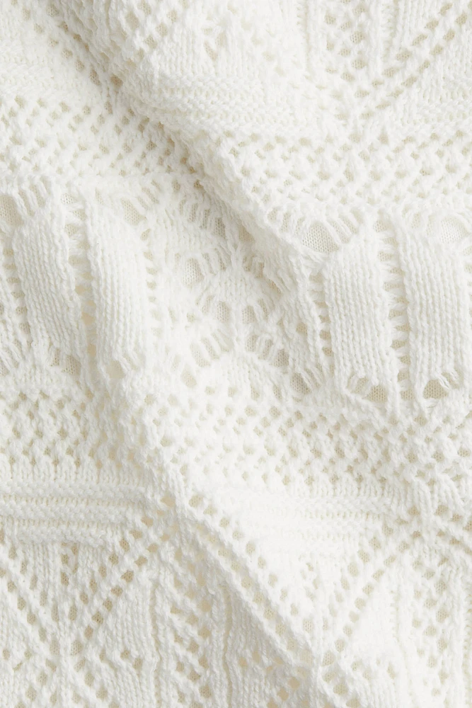 2-Piece Crochet-Look Set