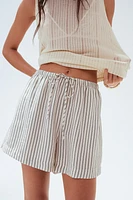 Short avec cordon de serrage