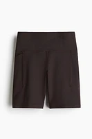 Pocket-Detail Biking Shorts with DryMove™