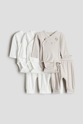 6-piece Bodysuit and Pants Set