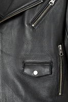 Leather Biker Jacket