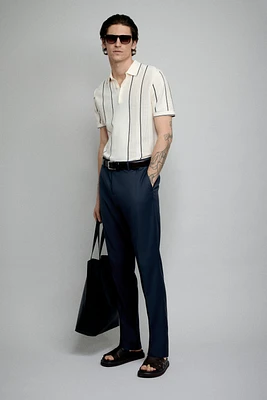 Slim-Fit Suit Pants