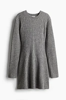 Rib-knit Dress