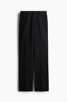 Straight-Cut Dress Pants