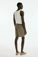Regular-Fit Canvas Shorts