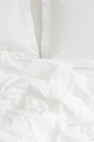 Enveloppe de couette lit double en percale coton