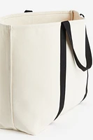 Cotton Canvas Beach Bag