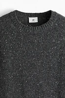 Regular Fit Wool-Blend Sweater