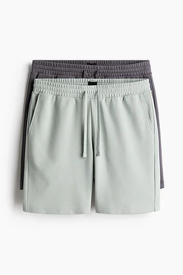 Lot de 2 shorts classique en molleton