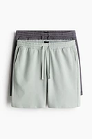Lot de 2 shorts classique en molleton