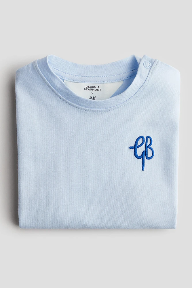 T-Shirt with Printed Motif