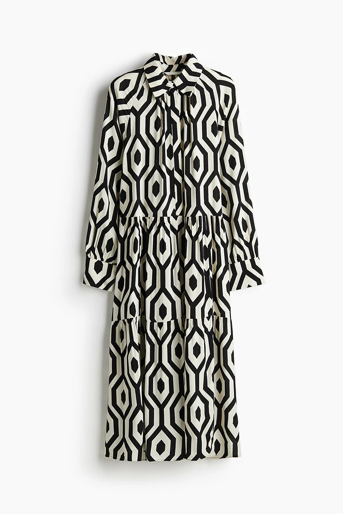 Robe chemisier en viscose
