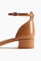 Block-heeled Mary Janes