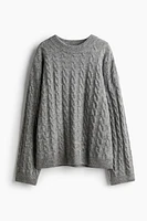 Cable-Knit Sweater