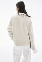 Cashmere-Blend Sweater