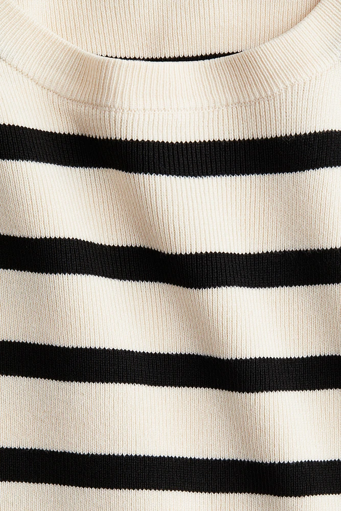 Fine-Knit T-Shirt