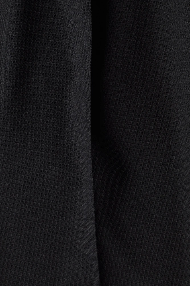 Regular-Fit Tailored Linen-Blend Pants