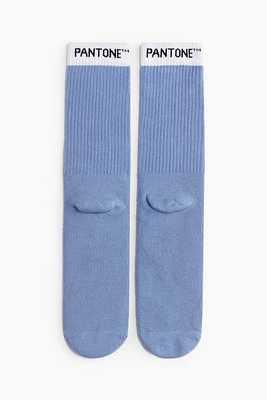 Motif-detail Socks